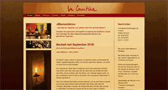 Desktop Screenshot of la-cantina-tapasbar.de